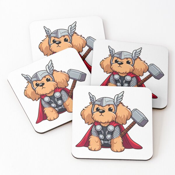 Item preview, Thor Poodle Mighty Power designed and sold by EpicPaws.