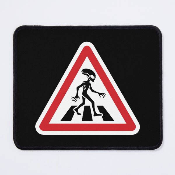 Item preview, Alien Crosswalk designed and sold by roswellboutique.