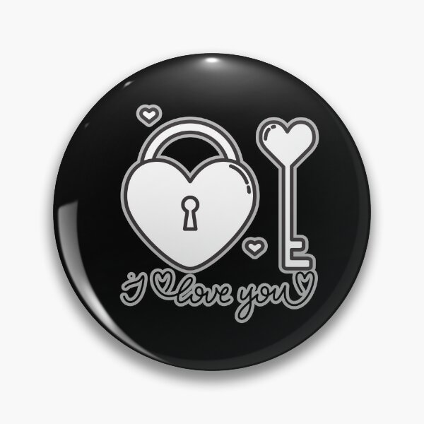 Item preview, Heart Lock and Key of Love designed and sold by muitee.