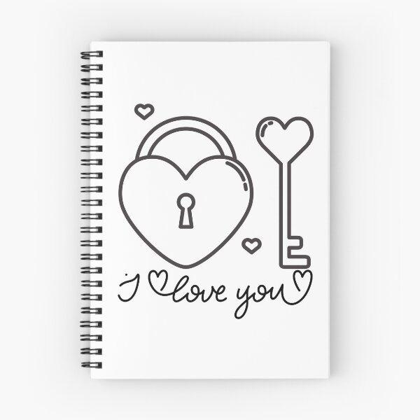 Item preview, Heart Lock and Key of Love designed and sold by muitee.