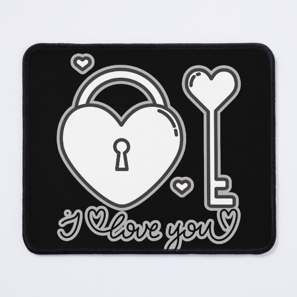 Item preview, Heart Lock and Key of Love designed and sold by muitee.