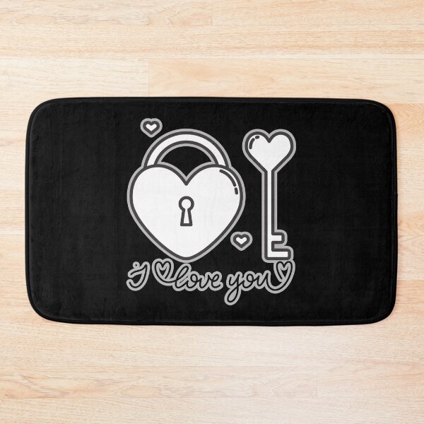 Item preview, Heart Lock and Key of Love designed and sold by muitee.