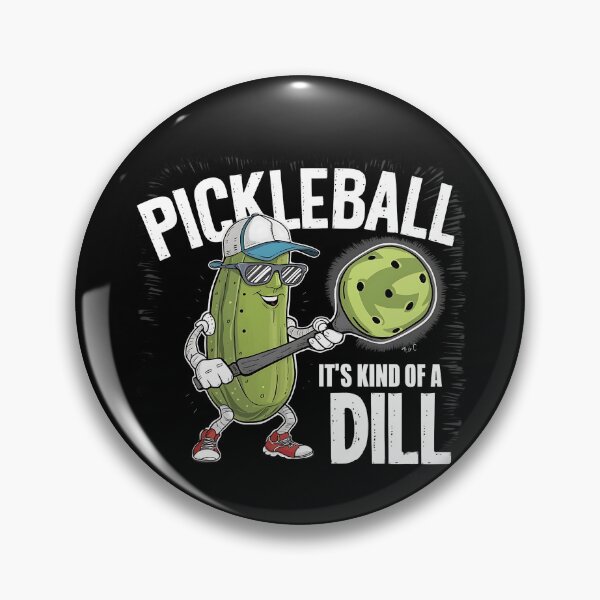 Item preview,  Pickleball It's A Kind Of A Big Dill Cucumber Paddle  designed and sold by Smix Pixels.