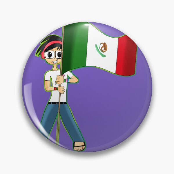 Item preview, Diego Holding A Mexico Flag designed and sold by Diego-Art-Shop.