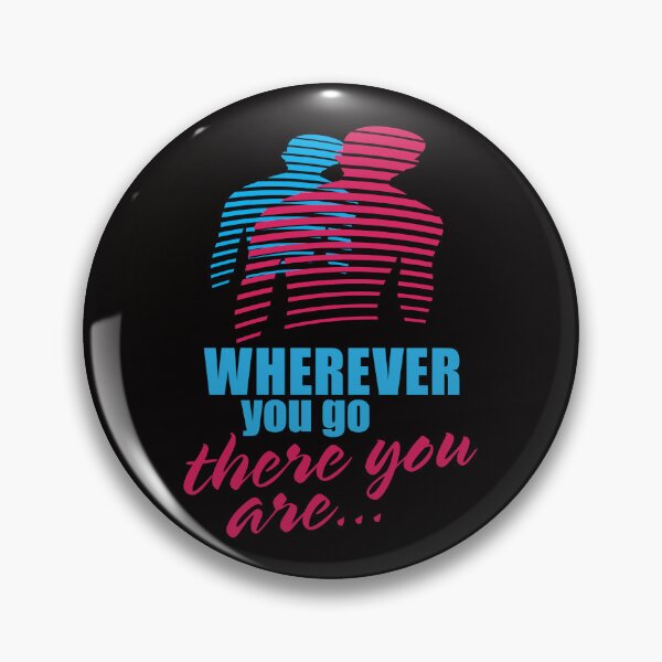 Item preview, Wherever You Go There You Are designed and sold by bumperbay.