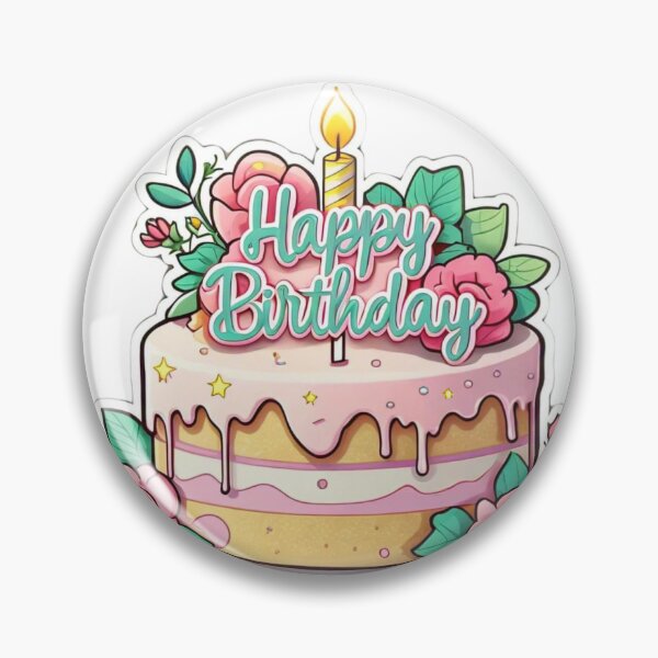 Item preview, Happy Birthday_2 designed and sold by ᴛʜᴇ ᴛɪɴʏ Qᴜɪʀᴋ ᴄᴏ..