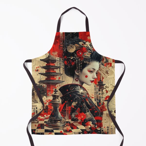 Item preview, Vintage Geisha Chess Vibes designed and sold by SheldonOfOsaka.