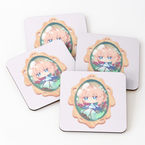 Item preview, Violet Evergarden Brooch Chibi designed and sold by oakjelly.