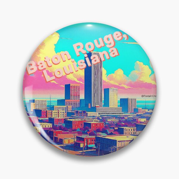 Item preview, Visiting State Capitals - Baton Rouge, Louisiana designed and sold by It's By Shan.