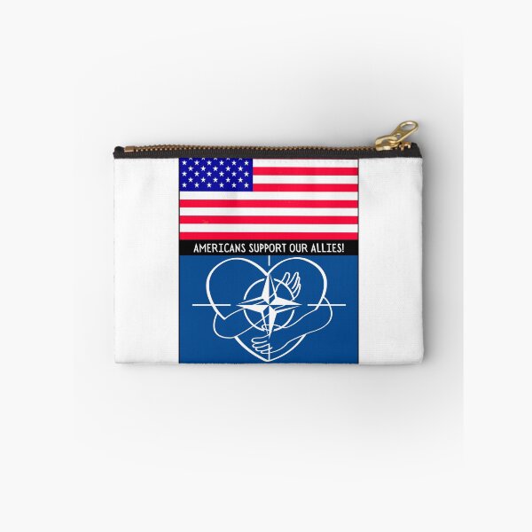Item preview, Stand United - Americans Support Our Allies designed and sold by WheelieGdArt.