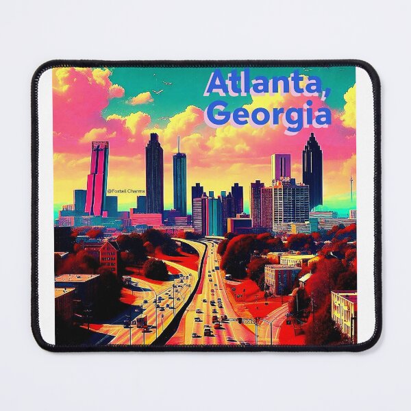 Item preview, Visiting State Capitals - Atlanta, Georgia designed and sold by Red Studios.
