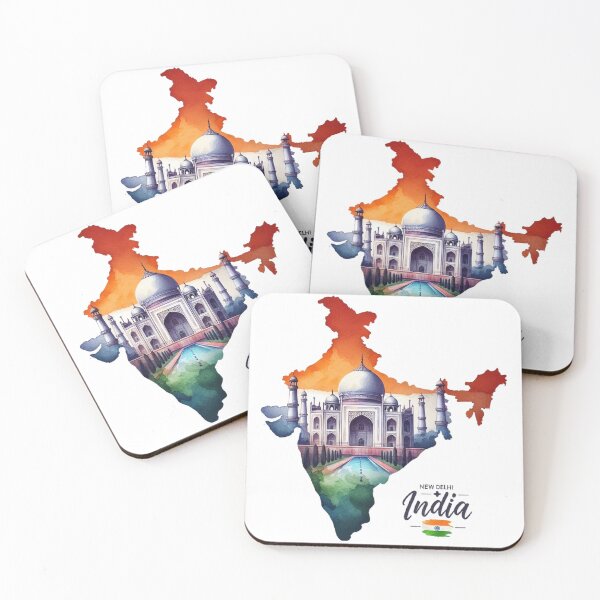 Item preview, New Delhi Temple India Taj Mahal designed and sold by vectcd.