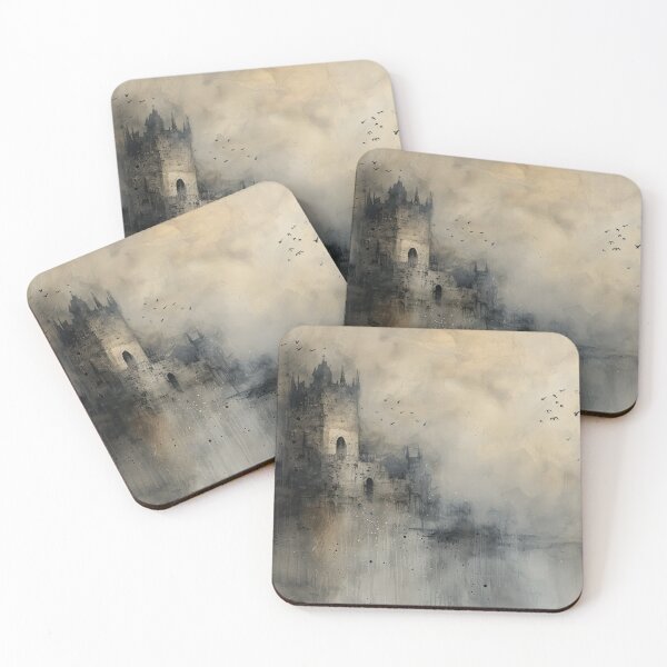 Item preview, Spooky Gothic Castle designed and sold by NeoNebulaArt.