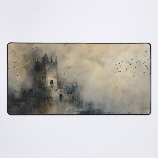 Item preview, Spooky Gothic Castle designed and sold by NeoNebulaArt.