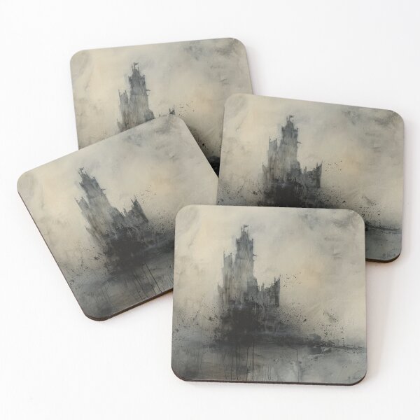 Item preview, Spooky Gothic Castle designed and sold by NeoNebulaArt.