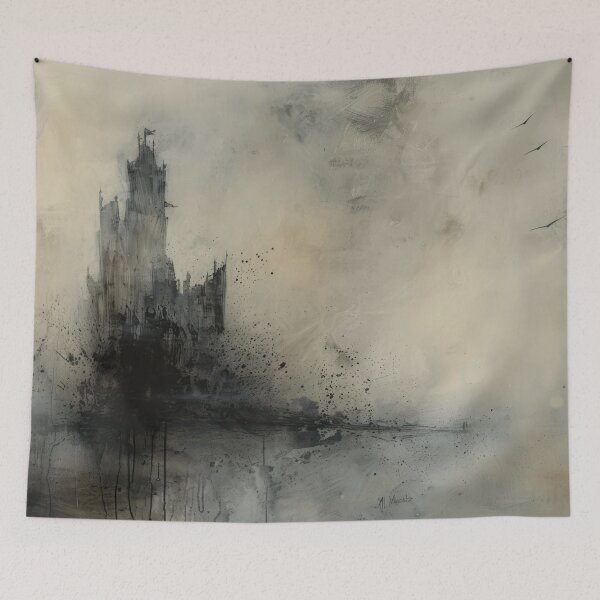 Item preview, Spooky Gothic Castle designed and sold by NeoNebulaArt.