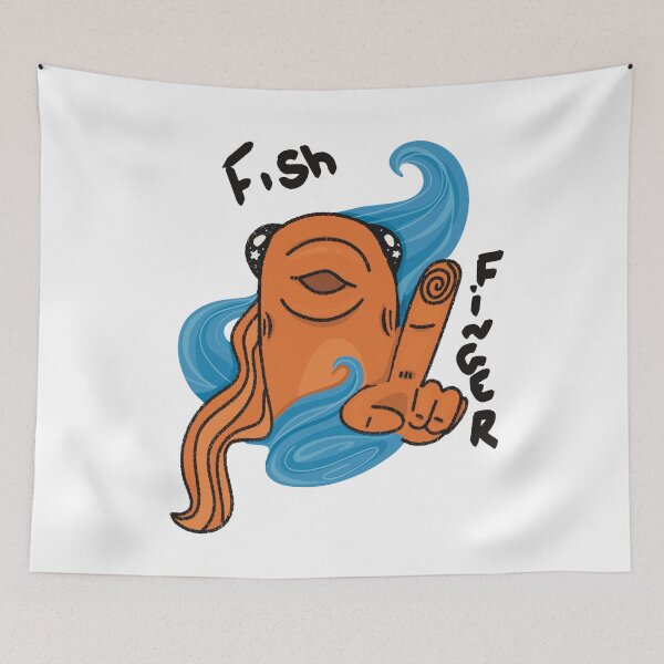 Item preview, Fish finger designed and sold by CreatedByKay-.