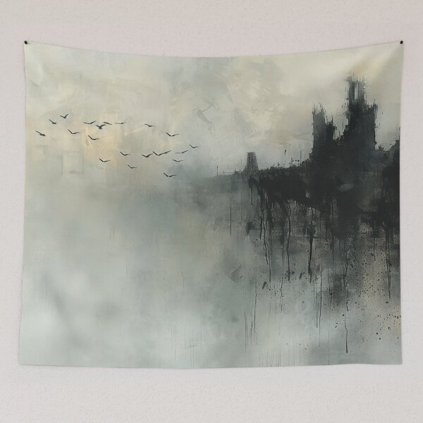Item preview, Spooky Gothic Castle designed and sold by NeoNebulaArt.