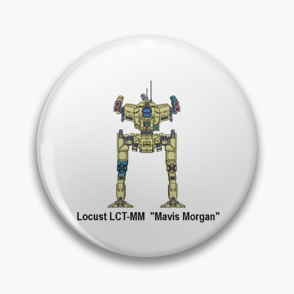 Item preview, Locust LCT-MM "Mavis Morgan" - Inner Sphere BattleMech designed and sold by DagleysDesigns.