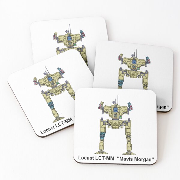 Item preview, Locust LCT-MM "Mavis Morgan" - Inner Sphere BattleMech designed and sold by DagleysDesigns.