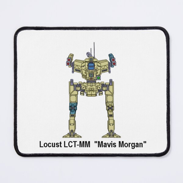 Item preview, Locust LCT-MM "Mavis Morgan" - Inner Sphere BattleMech designed and sold by DagleysDesigns.
