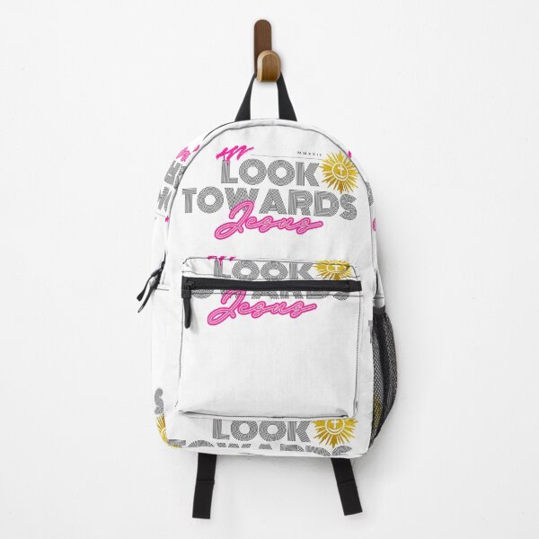 Item preview, Towards Jesus - pink ( transparent background) designed and sold by Holy Coast Threads (Formerly ChristianFlower).