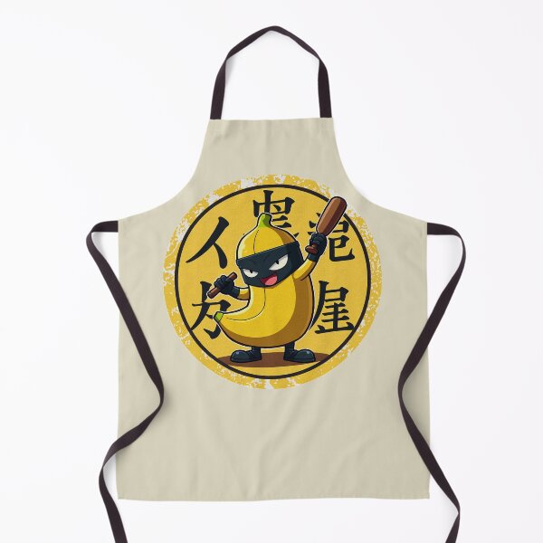 Item preview, Funny Ninja Banana Character | Japanese Cartoon Art designed and sold by GALUMARKET.