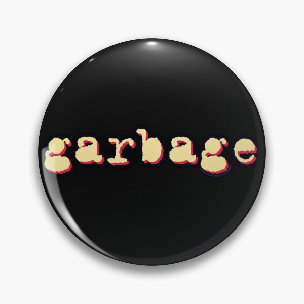 Item preview, GARBAGE Logo Retro Artwork designed and sold by MetalRockMusic.