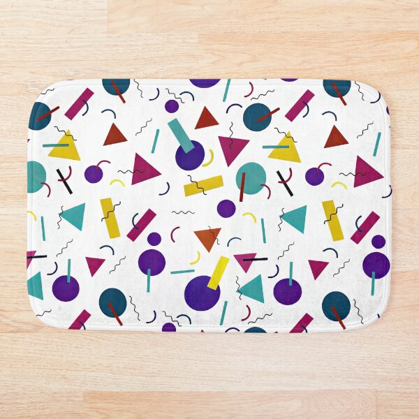 Item preview, Memphis Mashup White designed and sold by pinebluedesign.