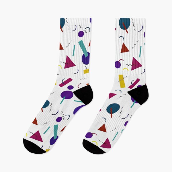 Item preview, Memphis Mashup White designed and sold by pinebluedesign.
