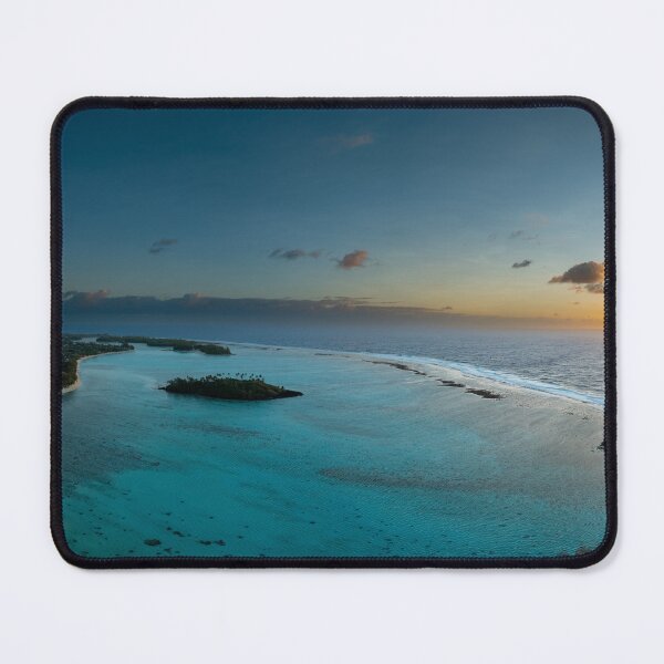 Item preview, Raro Lagoon sunrise views designed and sold by mattryanphoto.