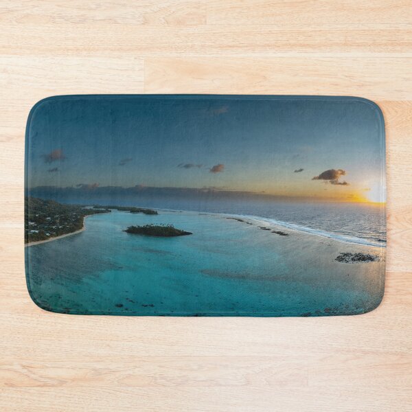 Item preview, Raro Lagoon sunrise views designed and sold by mattryanphoto.