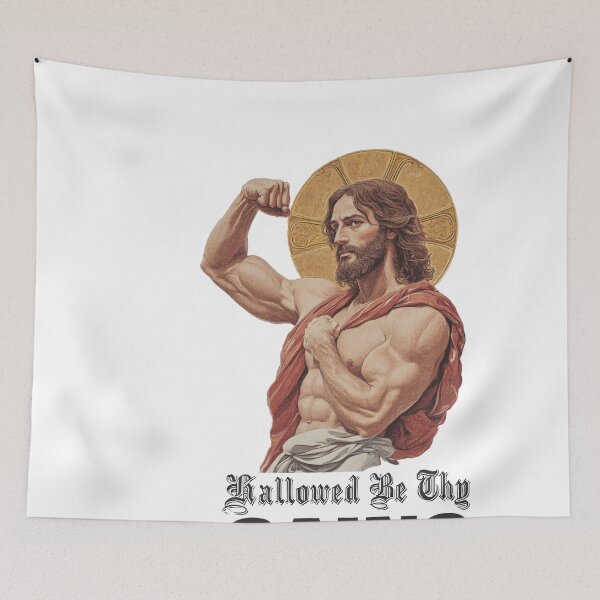 Item preview, Hallowed Be Thy Gains designed and sold by Apolitick.