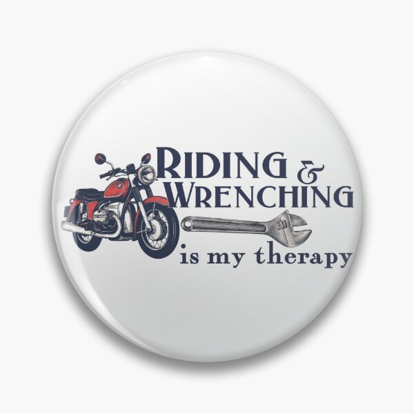 Item preview, Riding & Wrenching Therapy designed and sold by Catinalana.