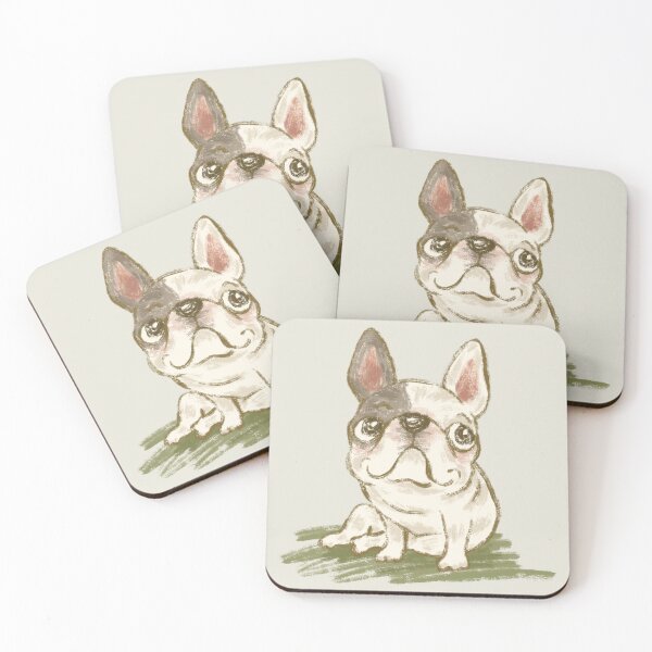 Item preview, pensive French bulldog designed and sold by Toru Sanogawa.
