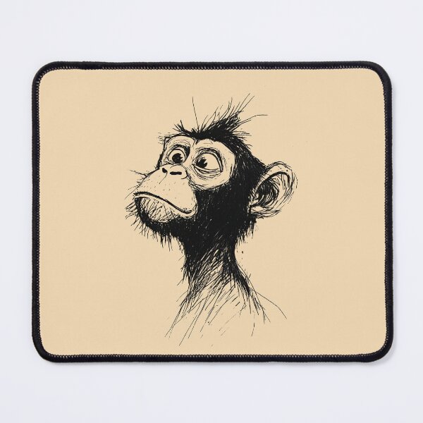 Item preview, Monkey Sketch designed and sold by MaryFiore.