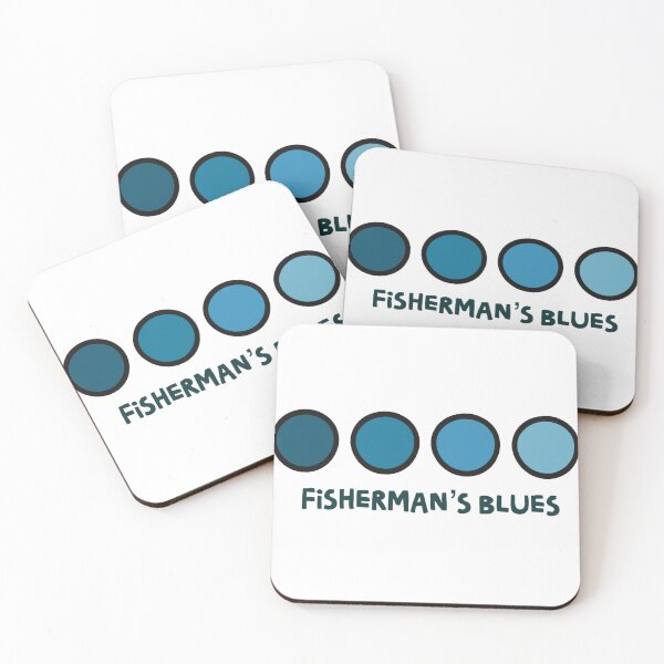 Item preview, Fisherman’s blues designed and sold by CreatedByKay-.