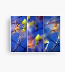 Beyond Blue - Triptych Canvas Print