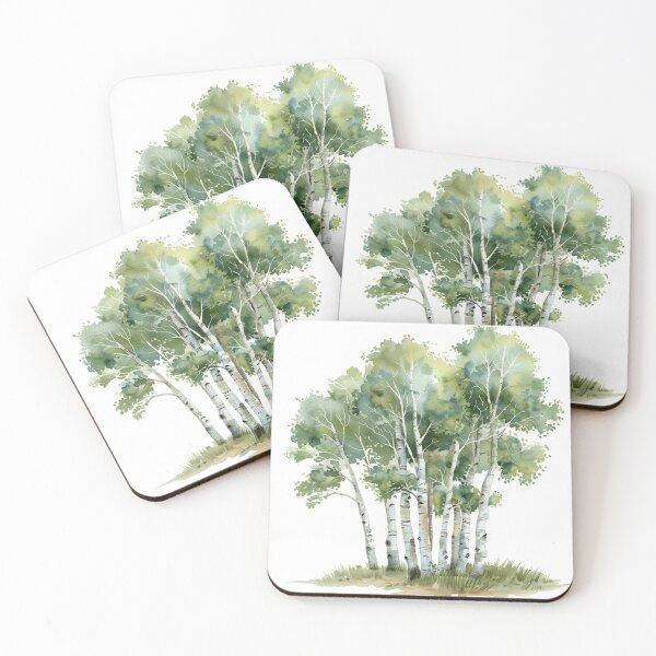 Item preview, Watercolor Aspens designed and sold by north-sky.