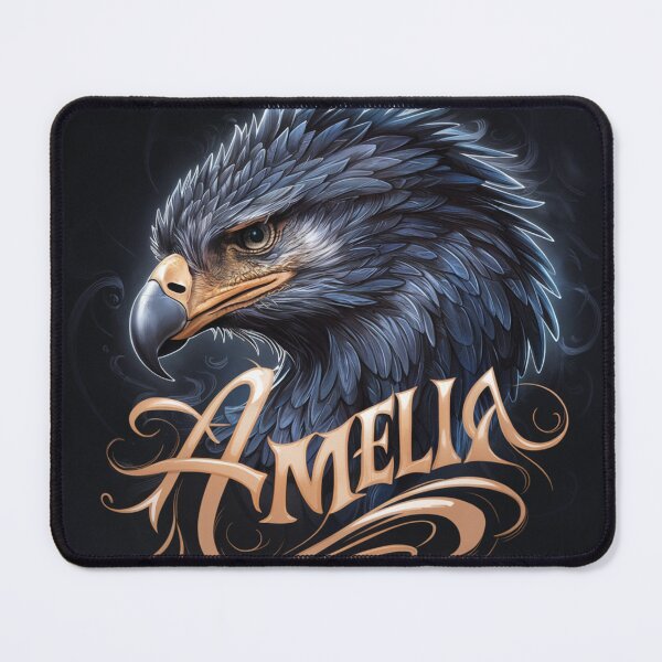 Item preview, Amelia with a blue eagle. designed and sold by zuporouge.