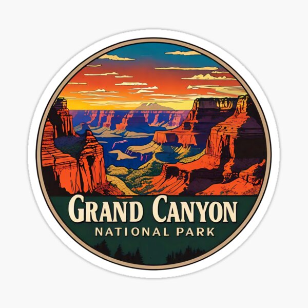 Item preview, Grand Canyon National Park designed and sold by Sparking Synapses.