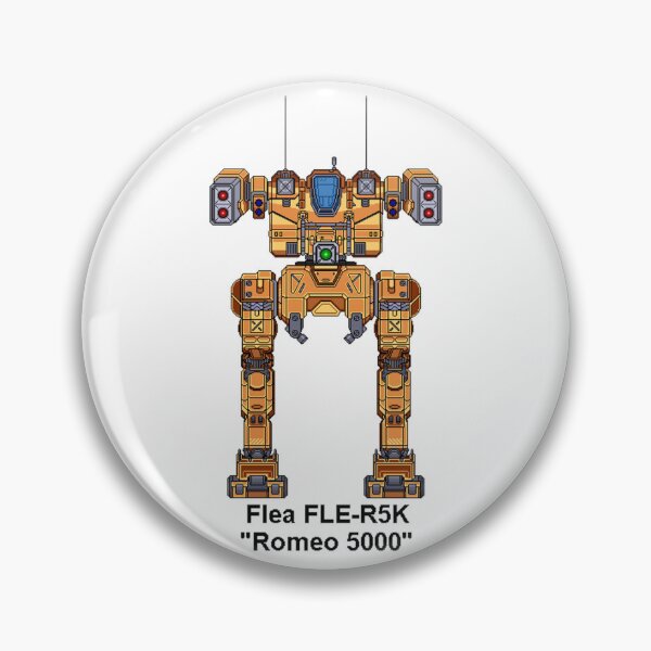 Item preview, Flea FLE-R5K "Romeo 5000" - Inner Sphere BattleMech designed and sold by DagleysDesigns.