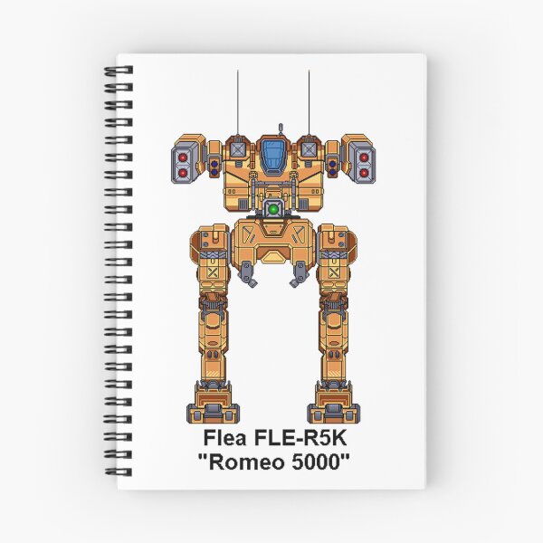 Item preview, Flea FLE-R5K "Romeo 5000" - Inner Sphere BattleMech designed and sold by DagleysDesigns.