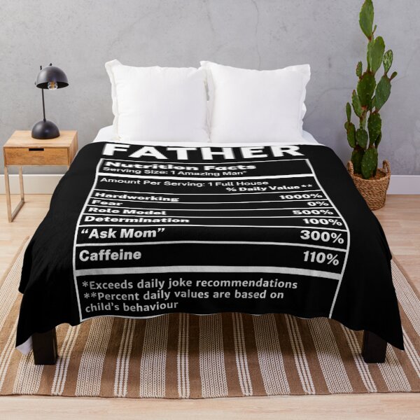 Item preview, Father Funny Nutritional Facts Gifts designed and sold by SpeakSarcasm.
