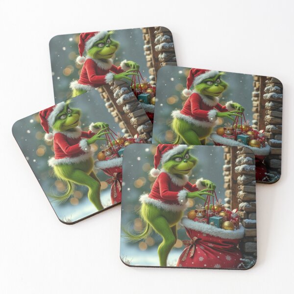 Aperçu de l'œuvre GRINCH DE NOËL AVEC UN SAC DE JOUETS créée et vendue par Mauricedm71.
