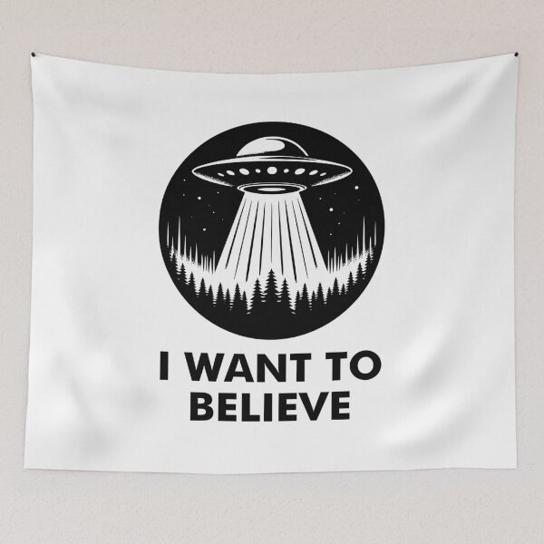 Item preview, I Want to Believe designed and sold by roswellboutique.