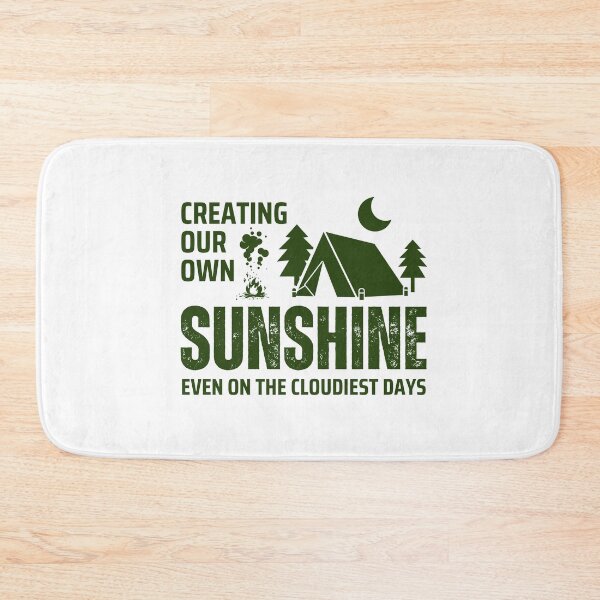 Item preview, Camp Fire & Tent on cloudy days designed and sold by PurrfectionMeow.