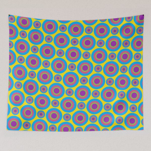 Item preview, PRETTY CIRCLES PATTERN, CLASSIC PATTERNS, 60s VIBE designed and sold by larissa-myrie.