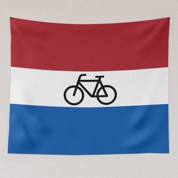 Item preview, Fiets in Nederlandse Vlag (Bicycle in Dutch Flag) designed and sold by Glimpse-of-Hope.