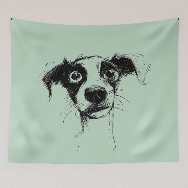 Item preview,  Terrier Dog Sketch designed and sold by MaryFiore.